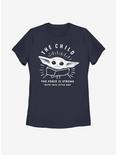 Star Wars The Mandalorian The Child Little One Womens T-Shirt, NAVY, hi-res