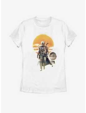 Star Wars The Mandalorian The Child Into The Sunset Womens T-Shirt, , hi-res