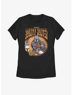 Star Wars The Mandalorian Bounty Hunter Comic Womens T-Shirt, , hi-res