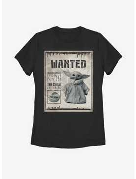 Star Wars The Mandalorian The Child Unknown Wanted Poster Womens T-Shirt, , hi-res