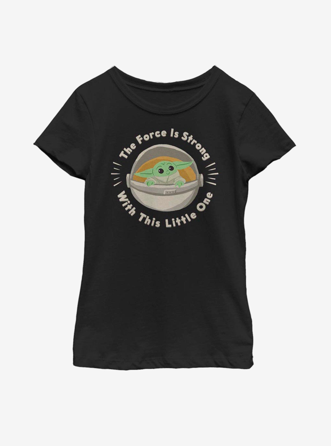 Star Wars The Mandalorian The Child Little One Youth Girls T-Shirt, , hi-res