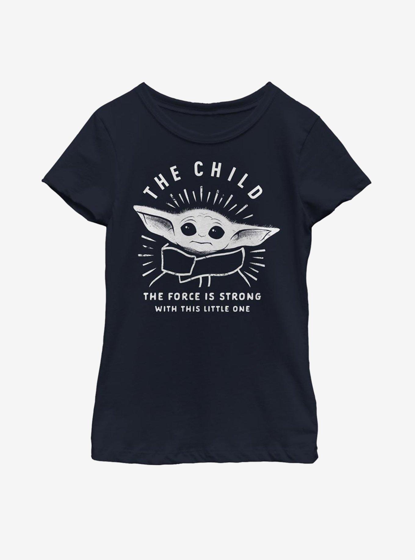 Star Wars The Mandalorian The Child Little One Youth Girls T-Shirt, , hi-res