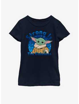 Star Wars The Mandalorian The Child Strong Is The Cuteness Youth Girls T-Shirt, , hi-res