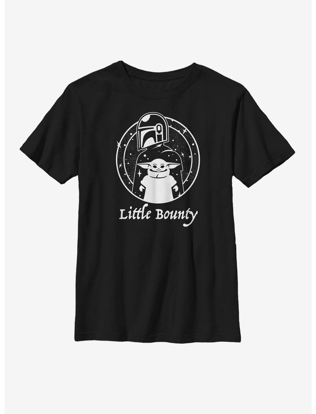 Star Wars The Mandalorian The Child Little Bounty Youth T-Shirt, BLACK, hi-res