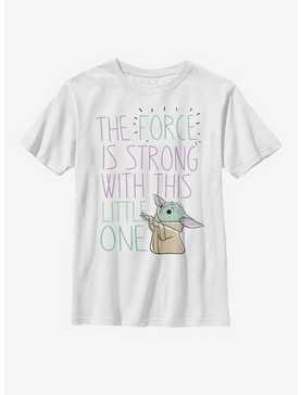 Star Wars The Mandalorian The Child Force Doodle Youth T-Shirt, , hi-res