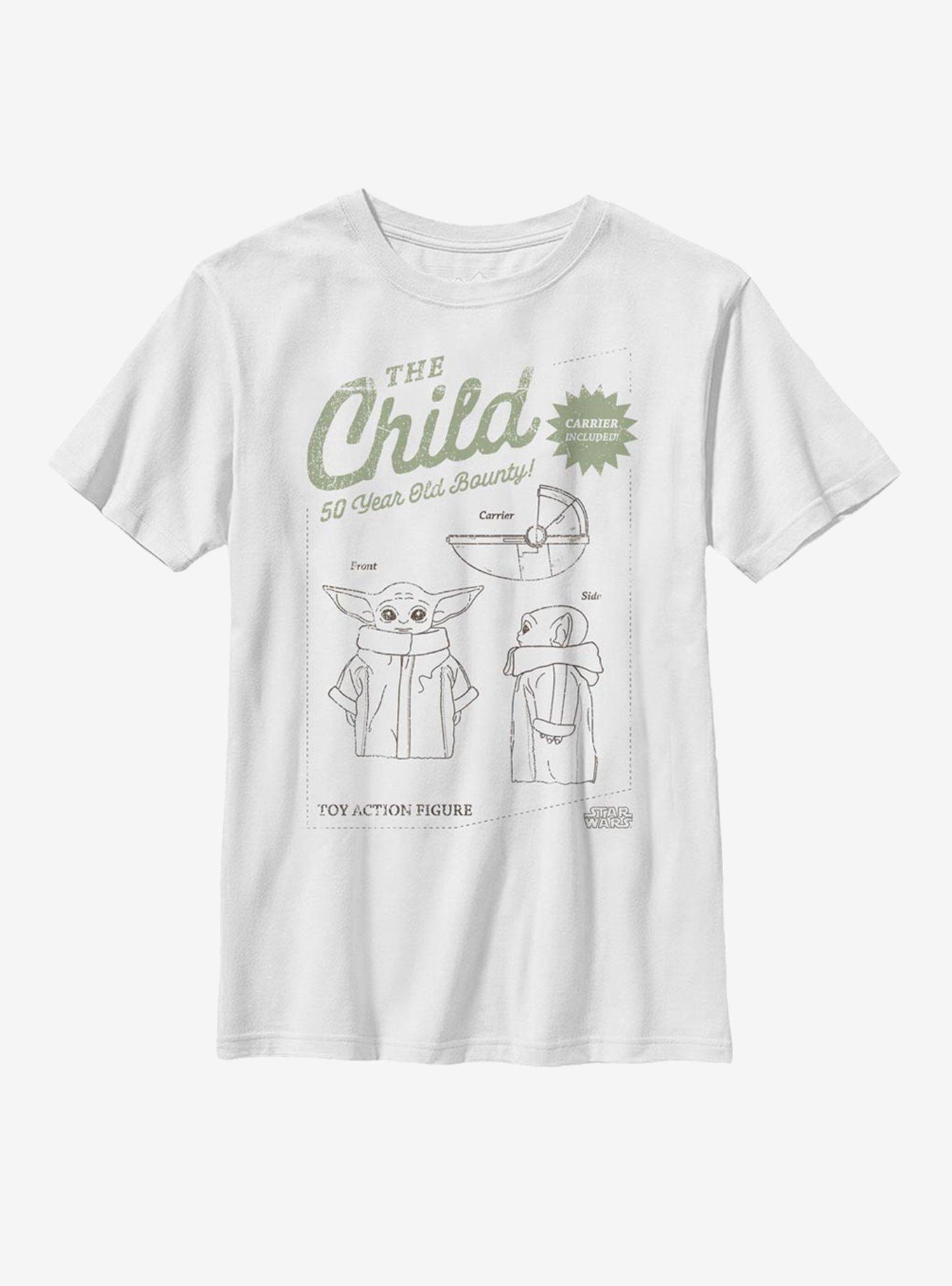 Star Wars The Mandalorian The Child Toy Action Figure Youth T-Shirt, , hi-res