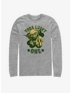 Star Wars Yoda Lucky One Long-Sleeve T-Shirt, , hi-res