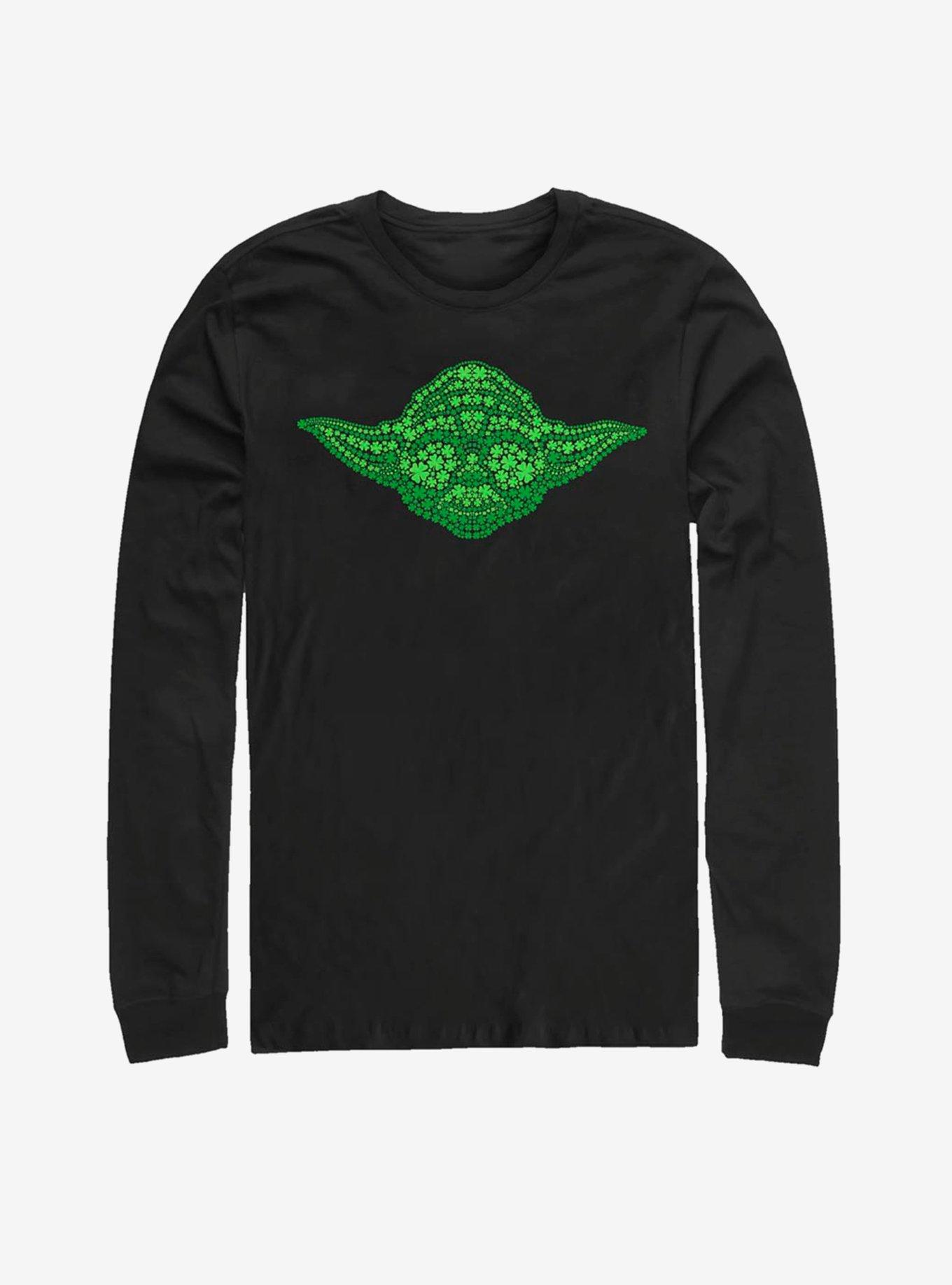 Star Wars Yoda Clovers Long-Sleeve T-Shirt, , hi-res