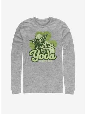 Star Wars Yoda Lucky Retro Long-Sleeve T-Shirt, , hi-res