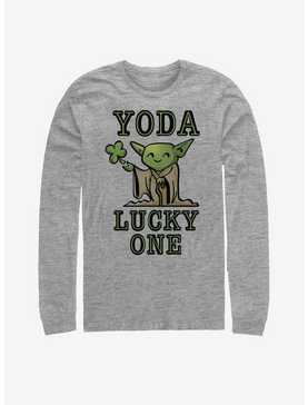 Star Wars Yoda So Lucky Long-Sleeve T-Shirt, , hi-res