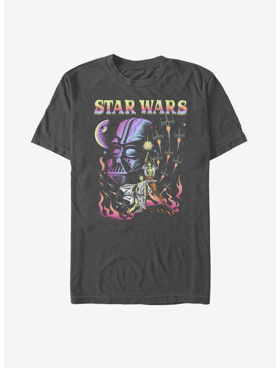 Star Wars Vader Dark Side T-Shirt, CHARCOAL, hi-res