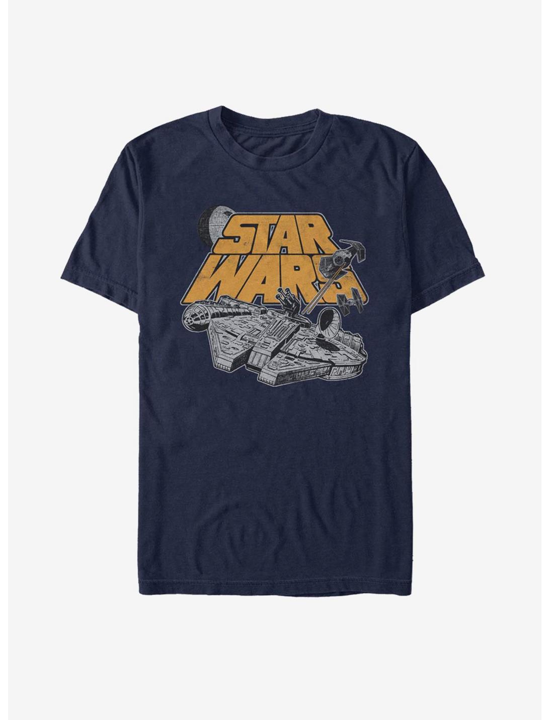 Star Wars Heated Chase T-Shirt, NAVY, hi-res