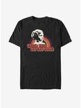 Star Wars Never Tell Me The Odds T-Shirt, BLACK, hi-res