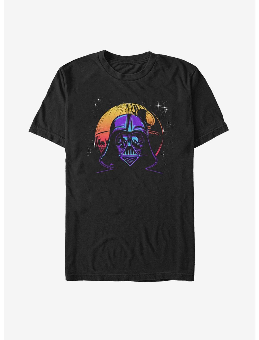 Star Wars Vader Death Star Glow T-Shirt, BLACK, hi-res