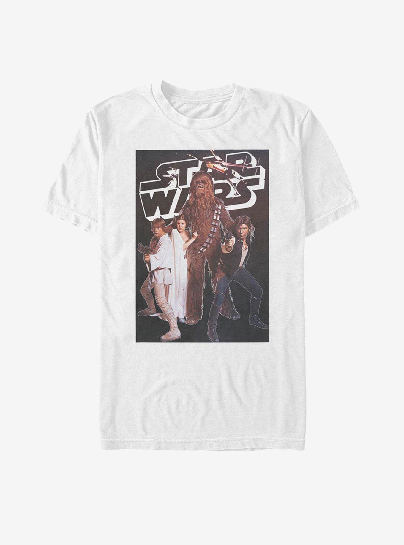 Star Wars Original Heroes T-Shirt - WHITE | BoxLunch