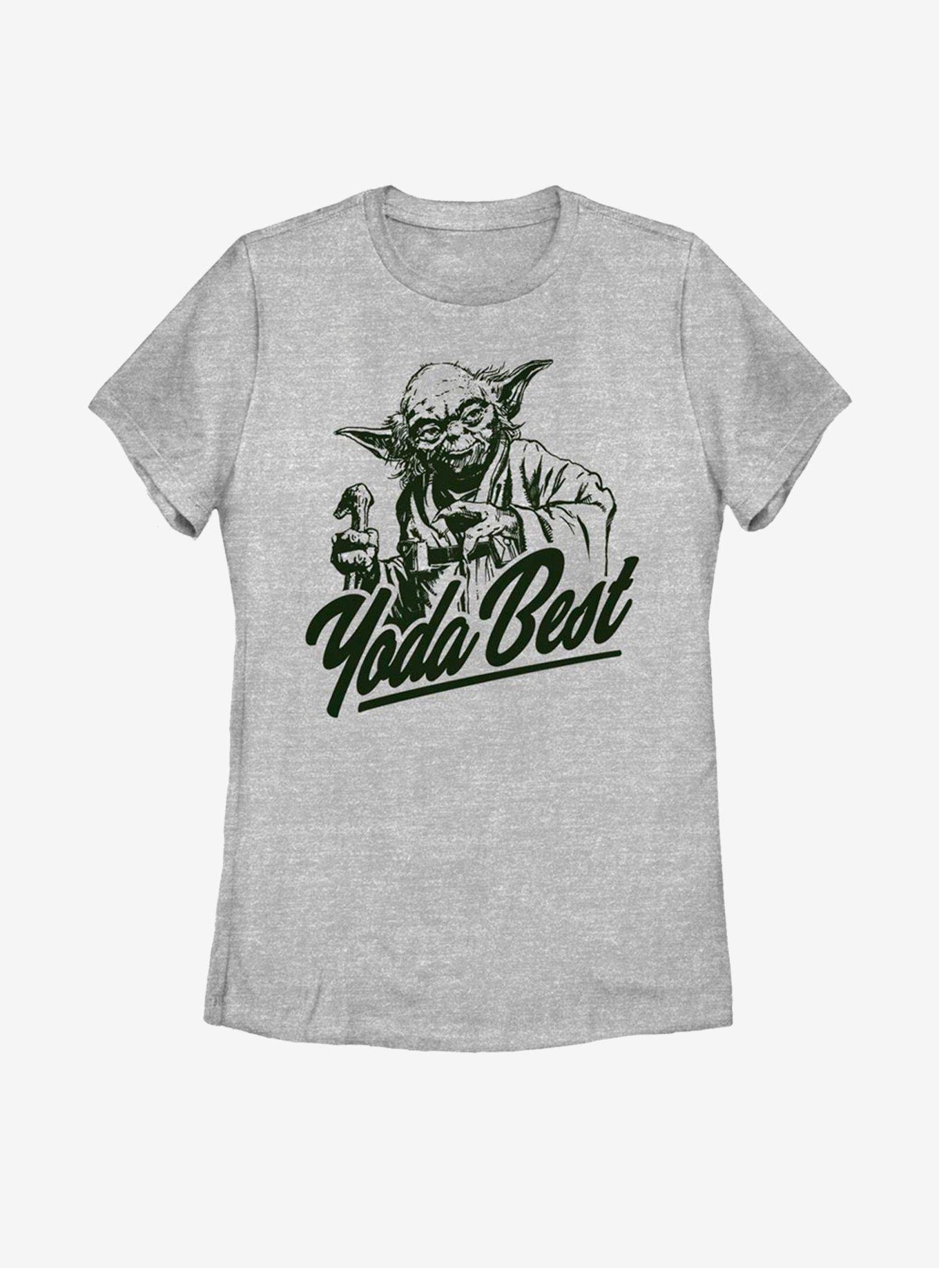 Star Wars Best Yoda Womens T-Shirt, ATH HTR, hi-res