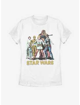 Star Wars Group Shot Two Womens T-Shirt, , hi-res