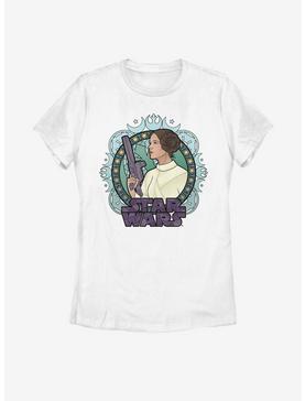 Star Wars Leia Glass Womens T-Shirt, , hi-res