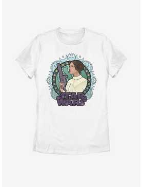 Star Wars Leia Glass Womens T-Shirt, , hi-res