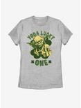 Star Wars Yoda Lucky One Womens T-Shirt, ATH HTR, hi-res
