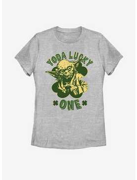 Star Wars Yoda Lucky One Womens T-Shirt, , hi-res