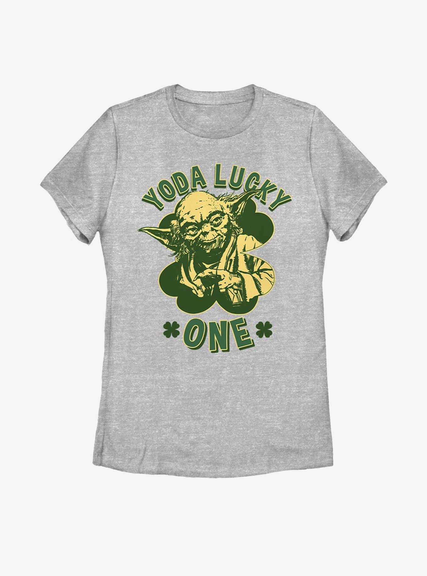 Star Wars Yoda Lucky One Womens T-Shirt, , hi-res