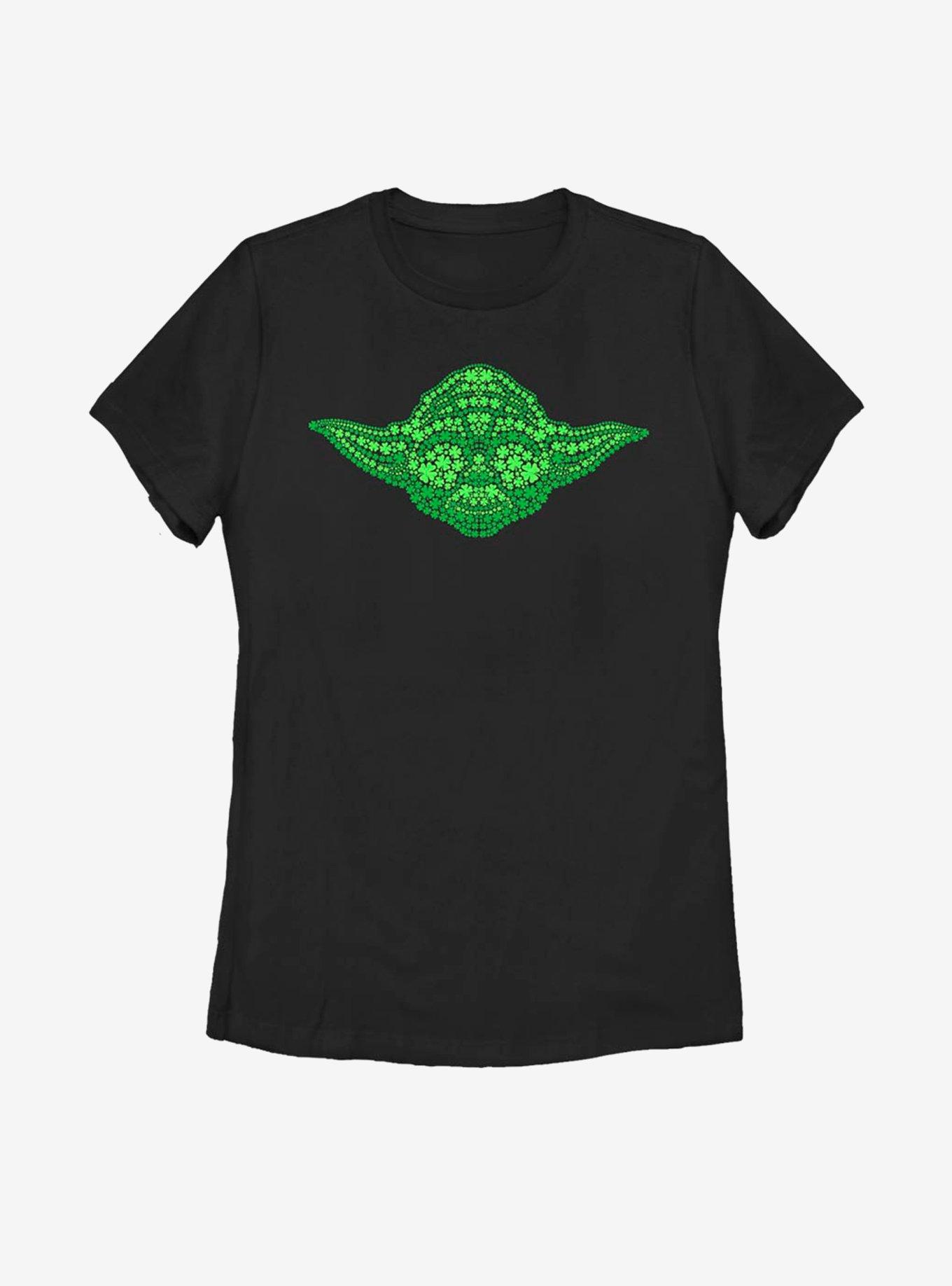 Star Wars Yoda Clovers Womens T-Shirt, , hi-res