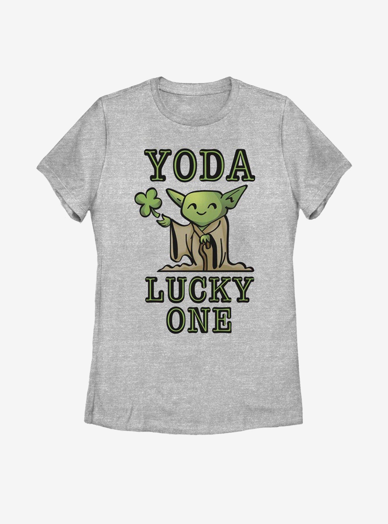Star Wars Yoda So Lucky Womens T-Shirt, , hi-res