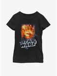 Star Wars Our Heroes Youth Girls T-Shirt, BLACK, hi-res