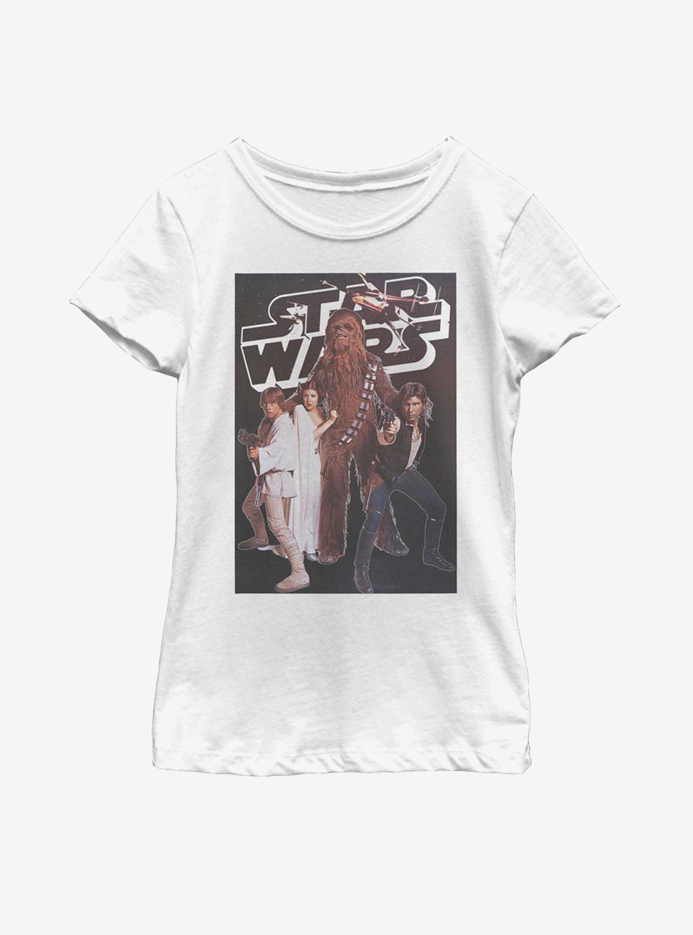 Star Wars Original Heroes Youth Girls T-Shirt, , hi-res