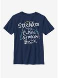 Star Wars Crayon Scratch Youth T-Shirt, NAVY, hi-res