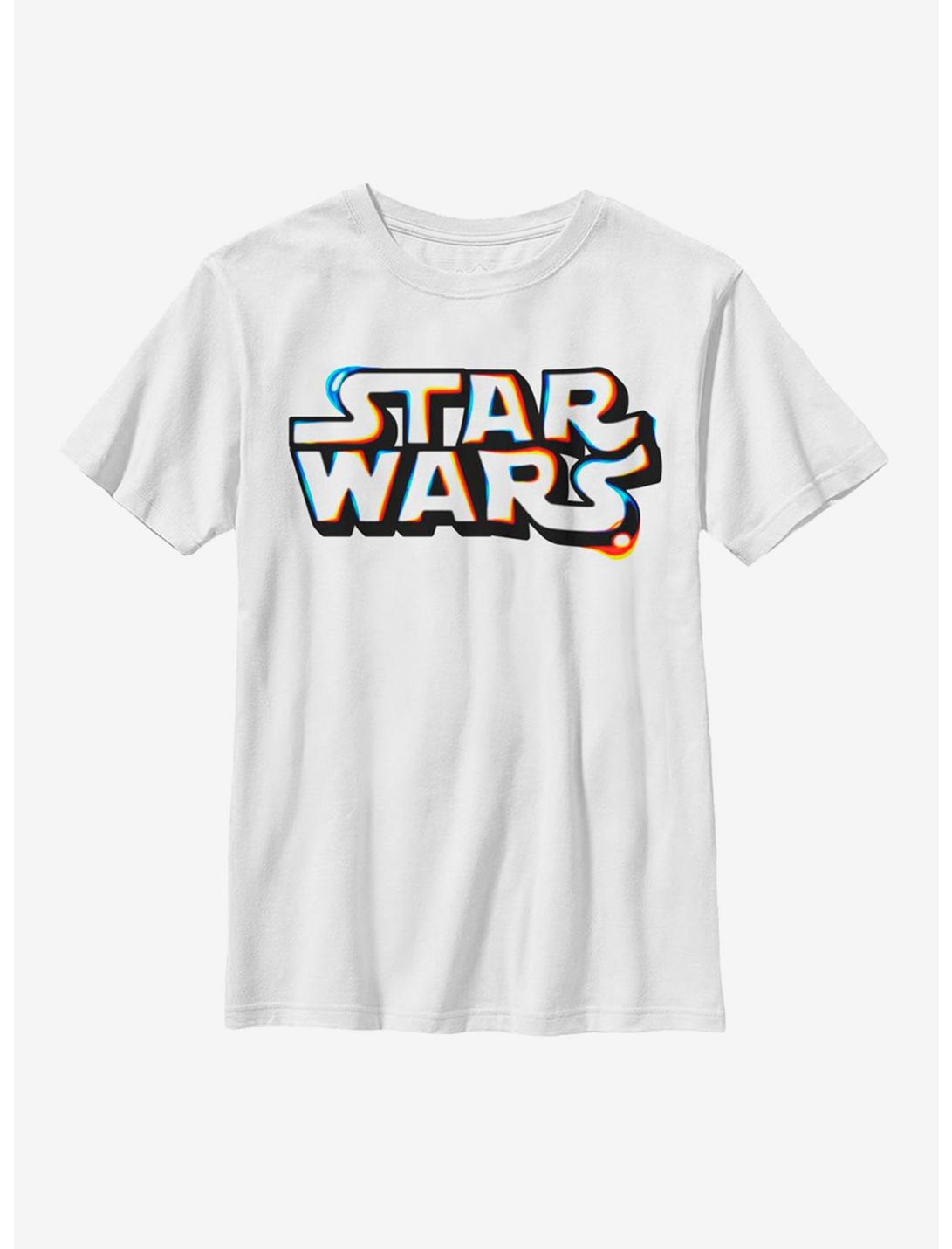 Star Wars Thermal Image Logo Youth T-Shirt, WHITE, hi-res