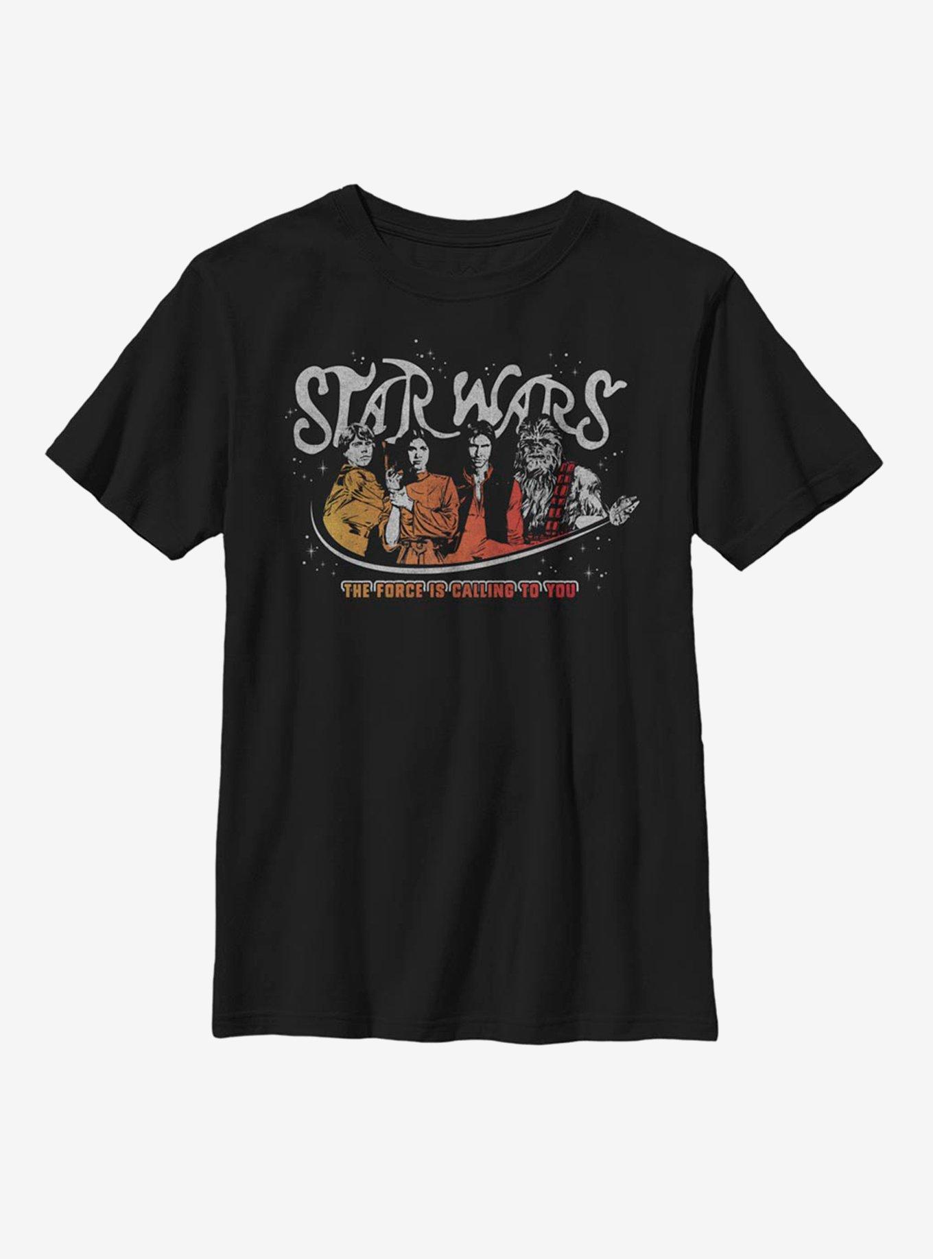 Star Wars Vintage Script Star Wars Youth T-Shirt, , hi-res
