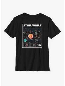 Star Wars The Battle Of Yavin Youth T-Shirt, , hi-res