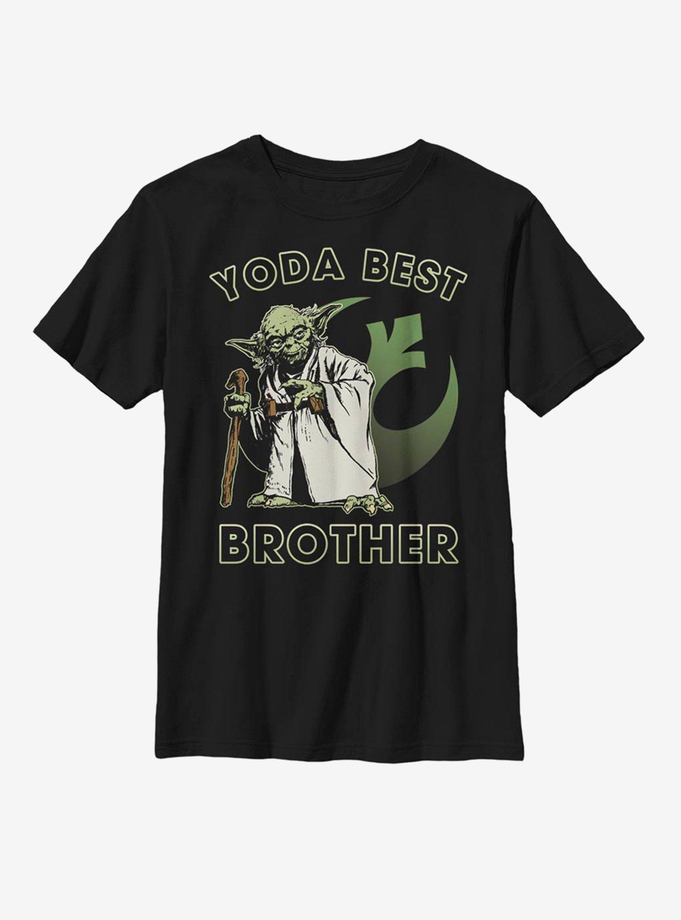 Star Wars Yoda Best Brother Youth T-Shirt, , hi-res
