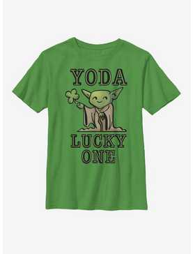 Star Wars Yoda So Lucky Youth T-Shirt, , hi-res