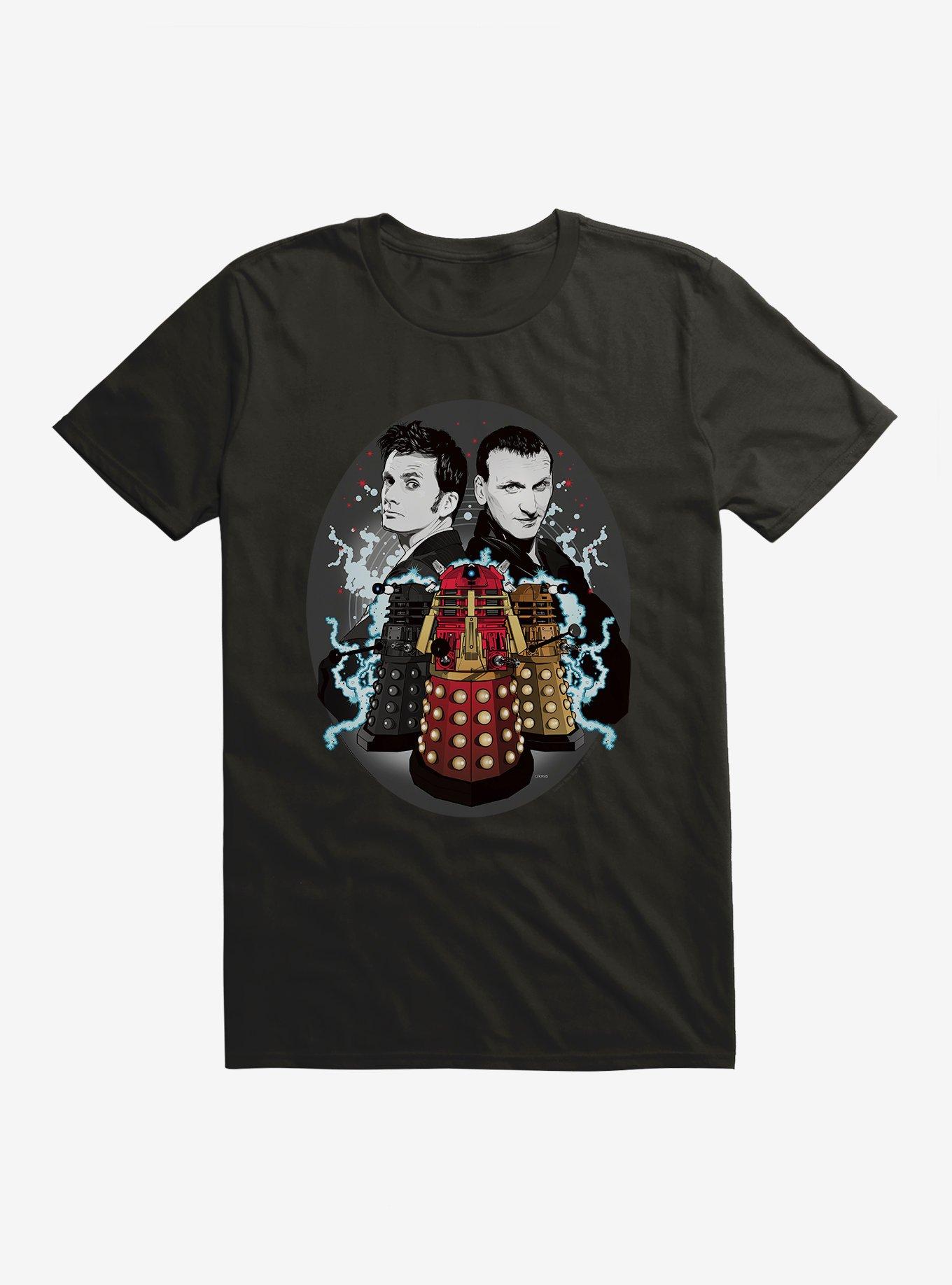 Doctor Who Dalek Electricity T-Shirt, , hi-res