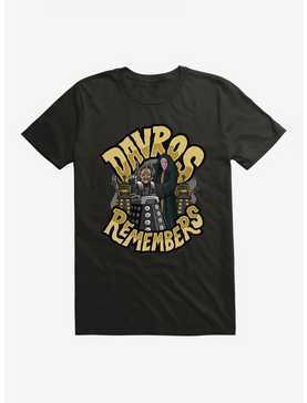 Doctor Who Davros Remembers Gold T-Shirt, , hi-res