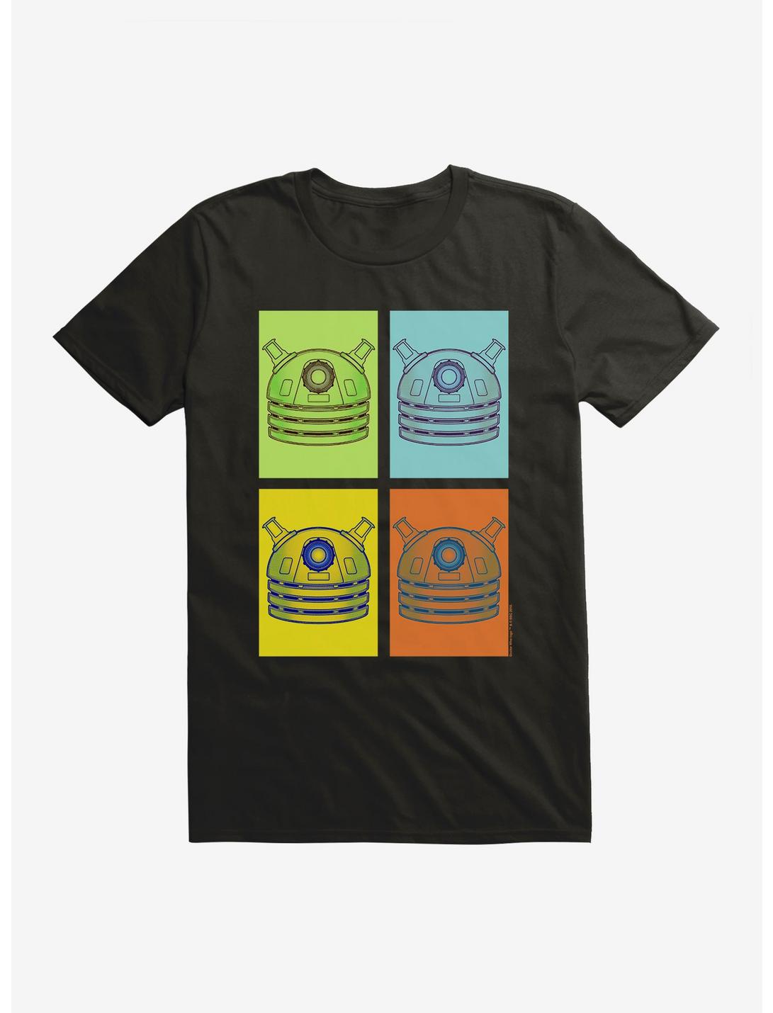 Doctor Who Dalek Pop Art T-Shirt, BLACK, hi-res