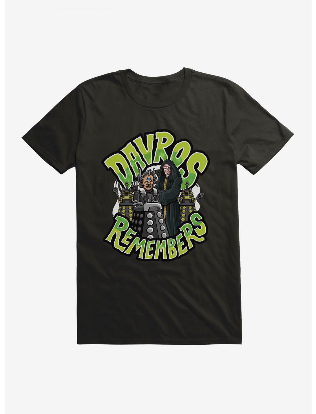 Doctor Who Davros Remembers T-Shirt, BLACK, hi-res
