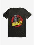Doctor Who The Daleks T-Shirt, BLACK, hi-res