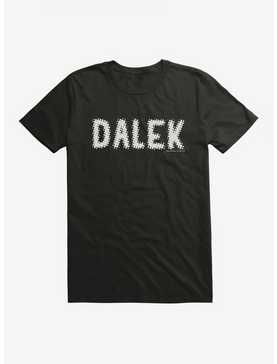 Doctor Who Dalek Fuzzy Script T-Shirt, , hi-res
