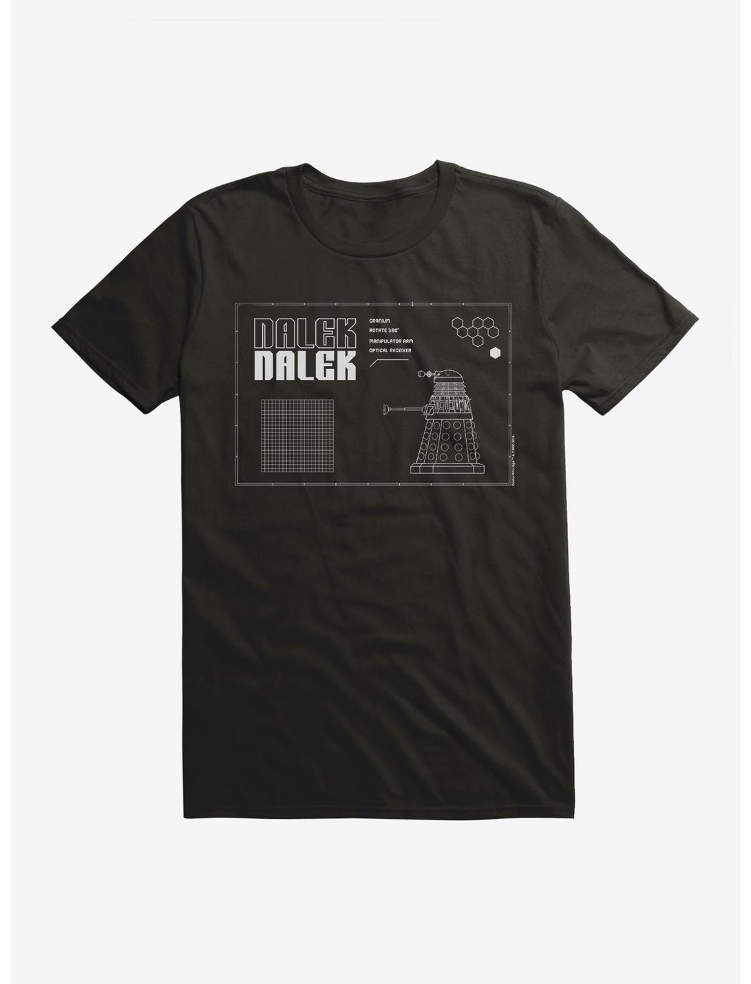 Doctor Who Dalek Science T-Shirt, BLACK, hi-res