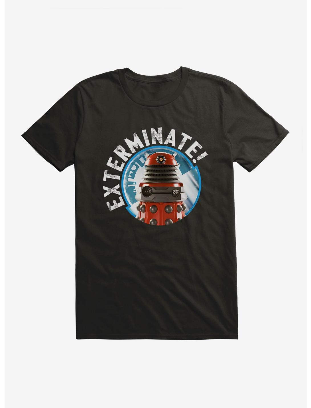 Doctor Who The Supreme Red Dalek T-Shirt, BLACK, hi-res