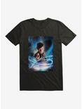 Doctor Who The Eleventh Doctor And Sonic Screwdriver T-Shirt, BLACK, hi-res