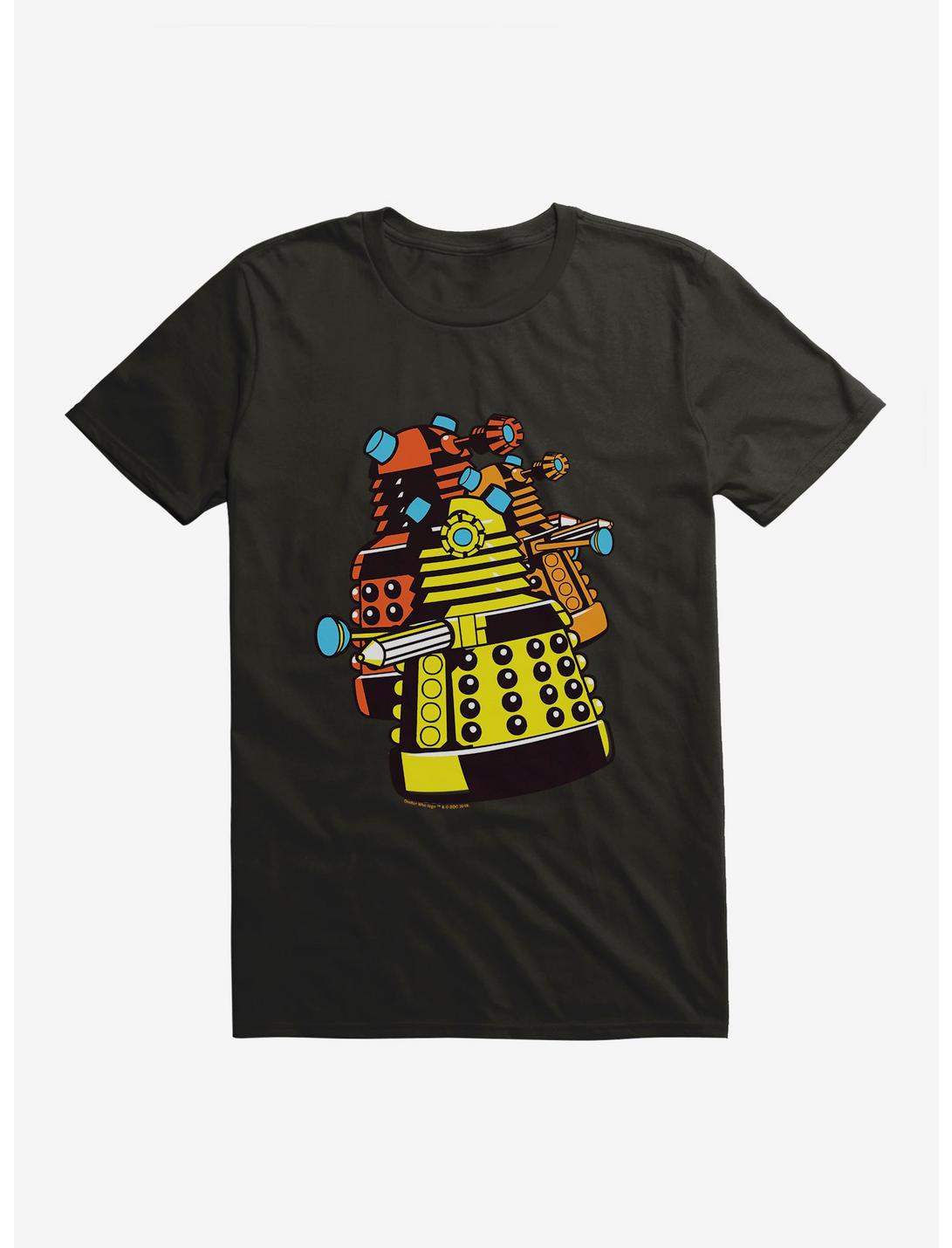 Doctor Who Dalek Gang T-Shirt, BLACK, hi-res