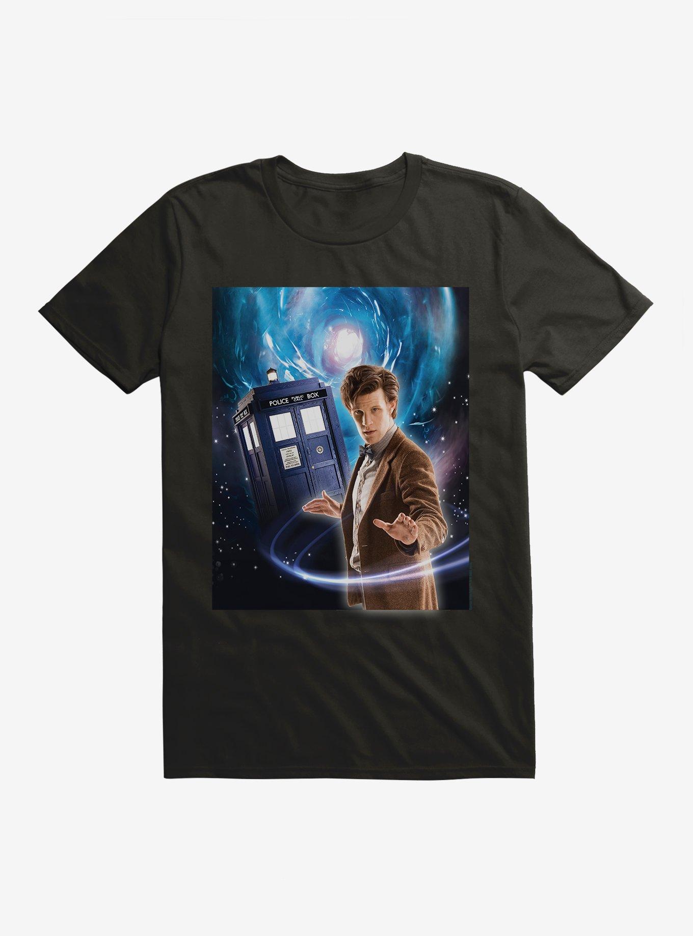 Doctor Who The Eleventh Doctor And Tardis Space T-Shirt | BoxLunch