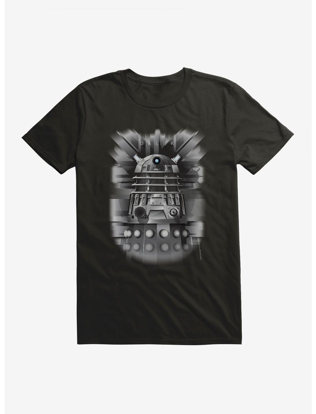 Doctor Who Dalek Smudge T-Shirt, BLACK, hi-res