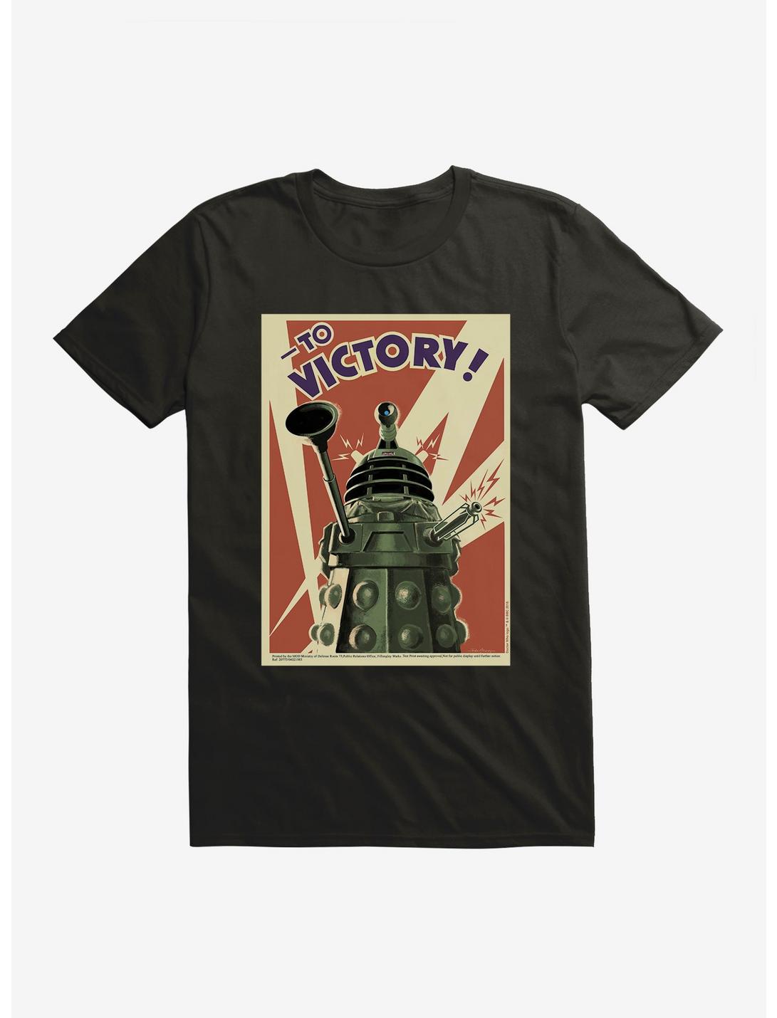 Doctor Who Dalek Victory T-Shirt, BLACK, hi-res