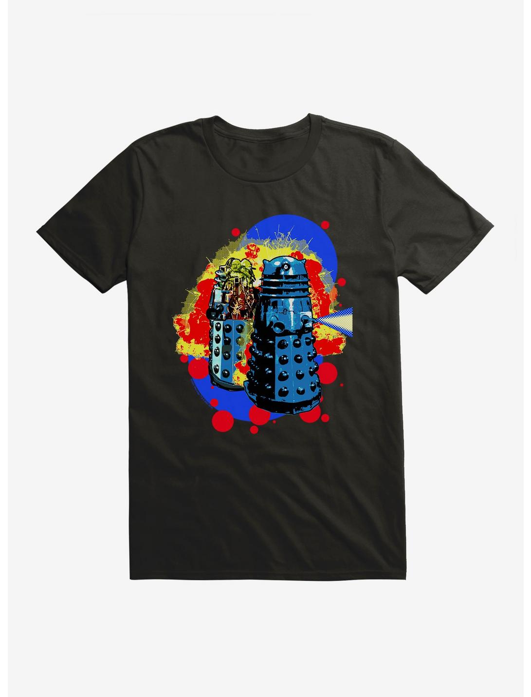 Doctor Who Daleks Pop T-Shirt, BLACK, hi-res